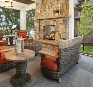 Outdoor Fireplace
