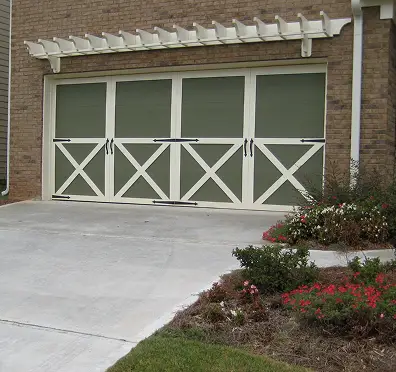 Pre-Finished Carriage Garage Doors